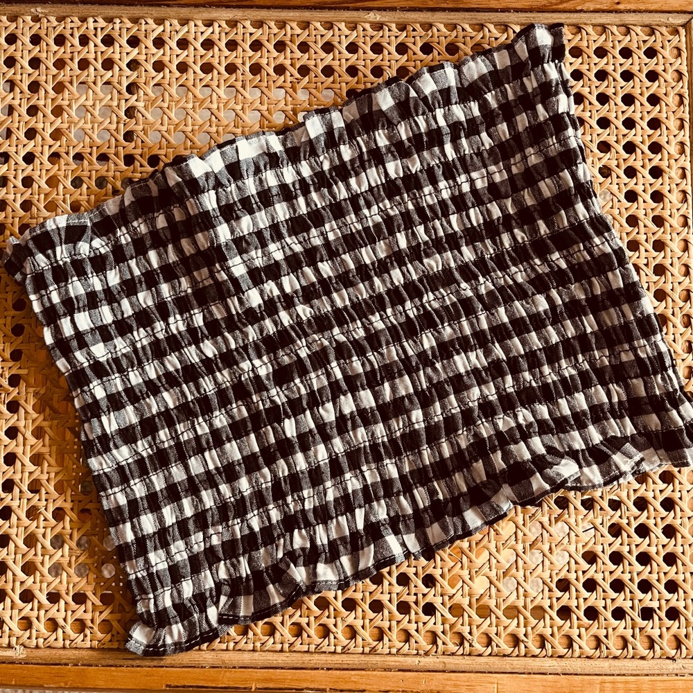 Gingham top